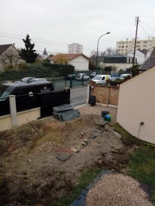 Travaux jardin